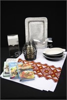 Sand Art, Table Cloth, Baking Dishes & Cook Books