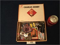 Cigar Box & Contents