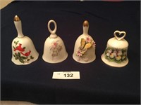 (4) Collectable Decorative Bells