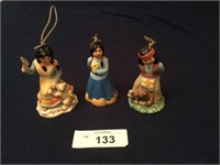(3) Native American Bells