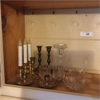 (13) Pieces Candle Holders