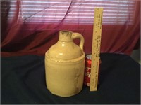 Early 1/2 gallon whiskey jug