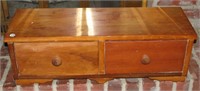 Antique Two-Drawer Storage Cabinet