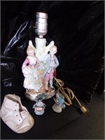 Vintage Lamp, Baby Shoe-Small ceramics