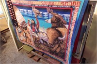 Large Cloth Indian Picture