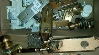 Box of Misc. Door parts-No Door Knobs
