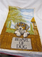 Irish Linen, Beware of Dog