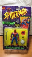 Toy Biz Spider-man Battle Ravvaged Spider-Man