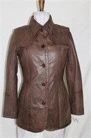 Lamb skin leather jacket size M Retail $465.00