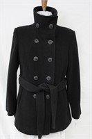 Black Wool Cashmere blend  jacket Size M