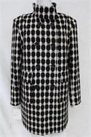 Wool Polka Dot  coat size XL Retail $350.00