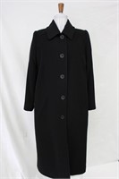 Wool & Cashmere blend coat Black Size12 Retail