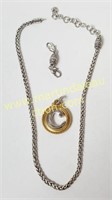 Brighton Slide Bead Chain and Extension, Initial C