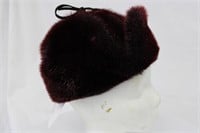 Dyed Seal Plum hat size 21.5" Retail $250.00