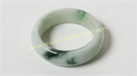 Jade Band Ring, Size 8