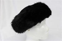Faux fur and suede hat 22.5" Retail $70.00