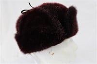 Dyed Seal Plum hat size 23" Retail $250.00