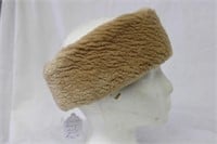 Sheared Beaver headband Retail $145.00