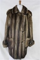 Used Let Out Muskrat coat size 8 Retail $800.00