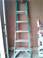 Werner fiberglass step ladder