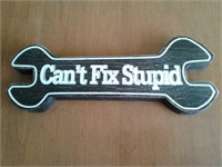 Wood wrench, can't fix stupid