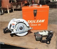 SkilSaw Circular Saw & Black & Decker Drill