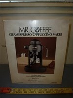 Mr. Coffee Steam Espresso / Cappuccino - NIB