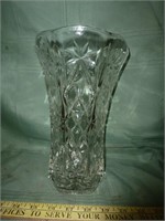 Heavy Lead Crystal Large Flower Vase