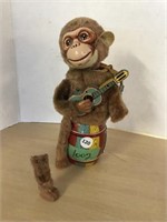Vintage Monkey Tin Toy *limbs Need Repair