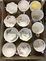 12 Assorted Shelley Cups (only)