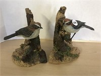 Pair Of Sparrow Bookends