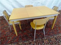 MODERNICA DINING TABLE AND FOUR CHAIRS