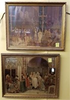 PAIR OF EARLY RELIGIOUS PRINTS