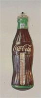 Metal Coca-cola Thermometer - 17" T Coca-cola