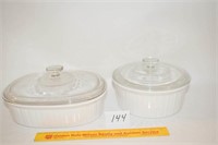 Group Lot of Corning ware Casseroles One 2.8