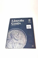 Lincoln Cents Collection Booklet - Nearly
