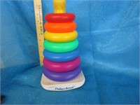 Early plastic Fisher Price Stack toy
