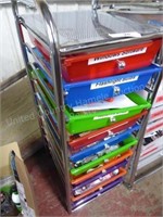 Drawers with flashlights & computer parts
