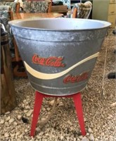 Coca-Cola Galvanized Cooler