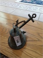 Brass wall mount Bell