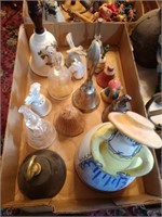 Lot of miscellaneous ceramic and metal Bells
