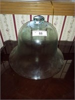 Glass bell-shaped cover