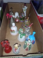 Box lot holiday bells and others