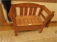 Small Oak bench