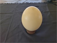 Ostrich Egg w/ Base