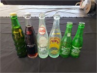 Mixed Lot Vintage Soda Bottles