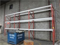 (10) Sections Heavy Duty Pallet Racking