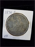 1876-S EF Trade Dollar