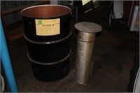 Two 55 Gal Drum, Aluminum Stack