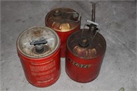 Metal Fuel Cans (3)
